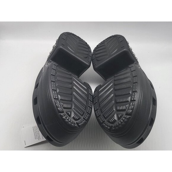 Crocs‎ Siren Studded Heel Clog Black Mens Size 12 Mens 209017 001 - Picture 7 of 10